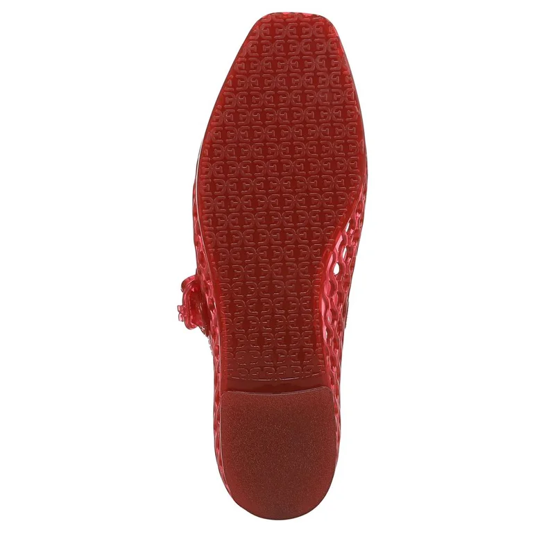 Sam Edelman  Michaela Jelly Mary Jane Flat for Women | Best Price UAE