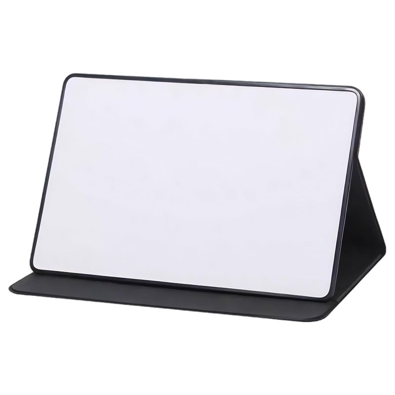 A4 Dry Erase Board With Stand Pens Eraser Portable PU Leather Bracket 12.6 X 8.7 Inch - Image 2