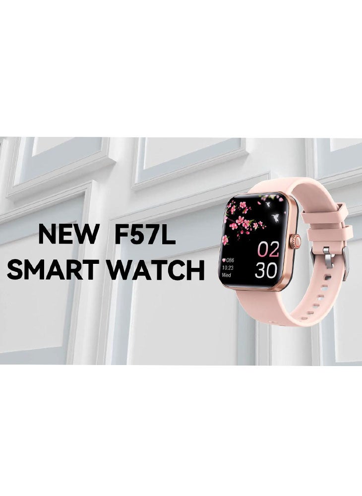 تشوميل ساعة F57L الذكية بشاشة كبيرة مقاس 1.91 بوصة لمراقبة نسبة السكر في الدم وضغط الدم غير الجراحية ساعة رياضية - Image 1