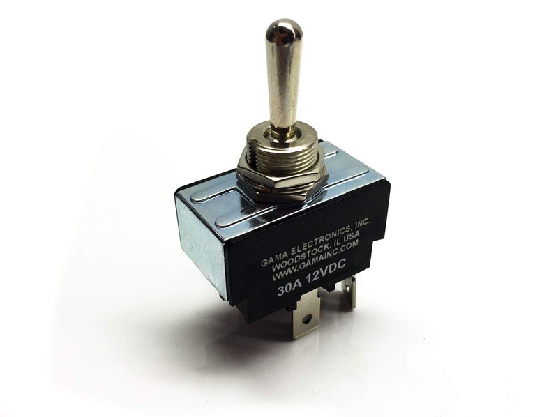 30 Amp Toggle Switch 3 Position Reverse Polarity DC Motor Control Maintained