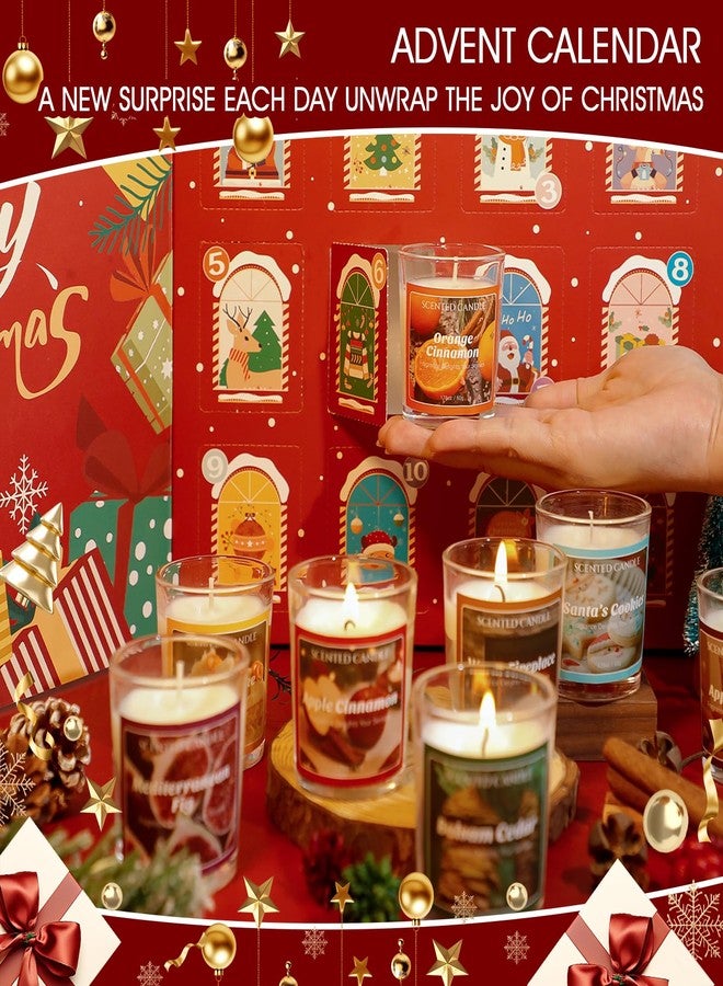 SCENTORINI Scented Candle, 50g*12 Scents with Surprise Holiday Natural Soy Candle, Gift Box Set for Outdoor Home, Party Decoration - Image 3