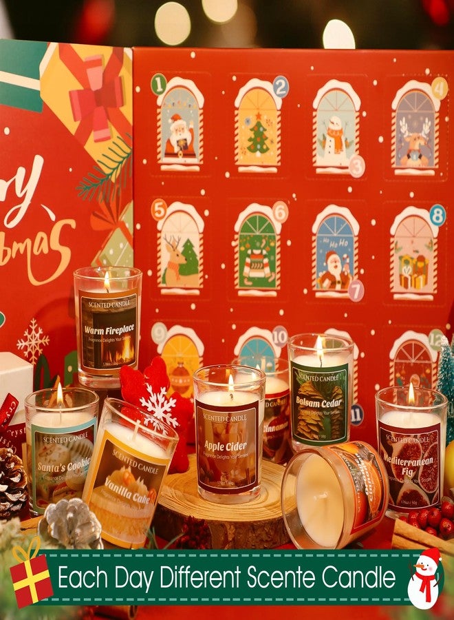 SCENTORINI Scented Candle, 50g*12 Scents with Surprise Holiday Natural Soy Candle, Gift Box Set for Outdoor Home, Party Decoration - Image 5
