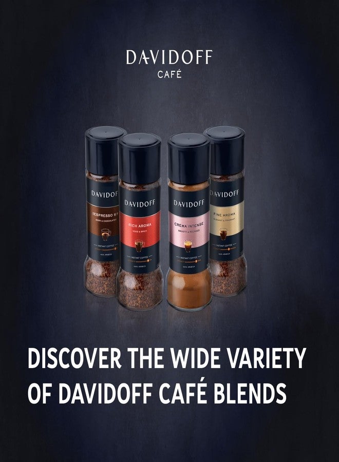 Davidoff Cafe Davidoff Rich Aroma Instant Coffee Vivid & Spicy Flavour 100% Arabica Coffee, 90g By Febora foods - Image 5