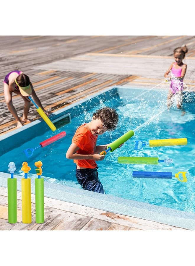 KASTWAVE Water Pistols 6 Pack Super Water Soaker Blaster Squirt Pistols 40 Ft Water Shooter Swimming Pool Beach Summer Party Outdoor Water Game Fighting Toys For Kids Boys Girls - Image 2