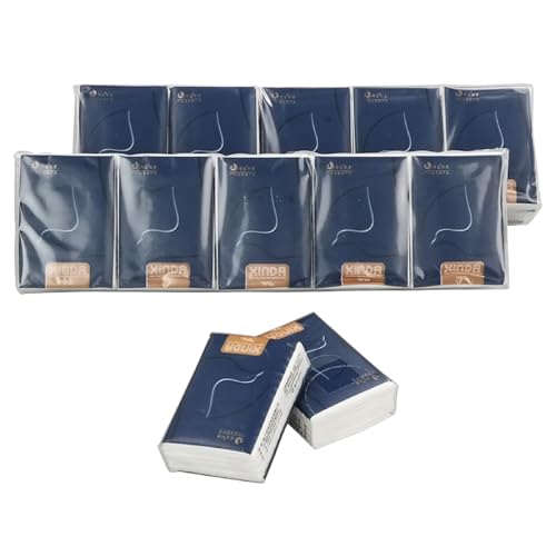 HOMMP 4ply Pocket Packs Facial Tissues 120 Packs Mini Pocket Tissue Packs - Image 5