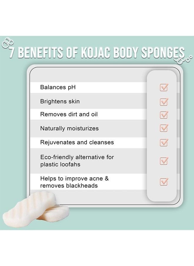 pureSOL - Pure SOL. Konjac Exfoliating Bath Sponge - Original Exfoliator Sponge – Konjac Sponge for Sensitive Skin - Deep Cleansing, Clean Pores, Remove Impurities - 100% Natural and Good for All Skin Types - Image 1