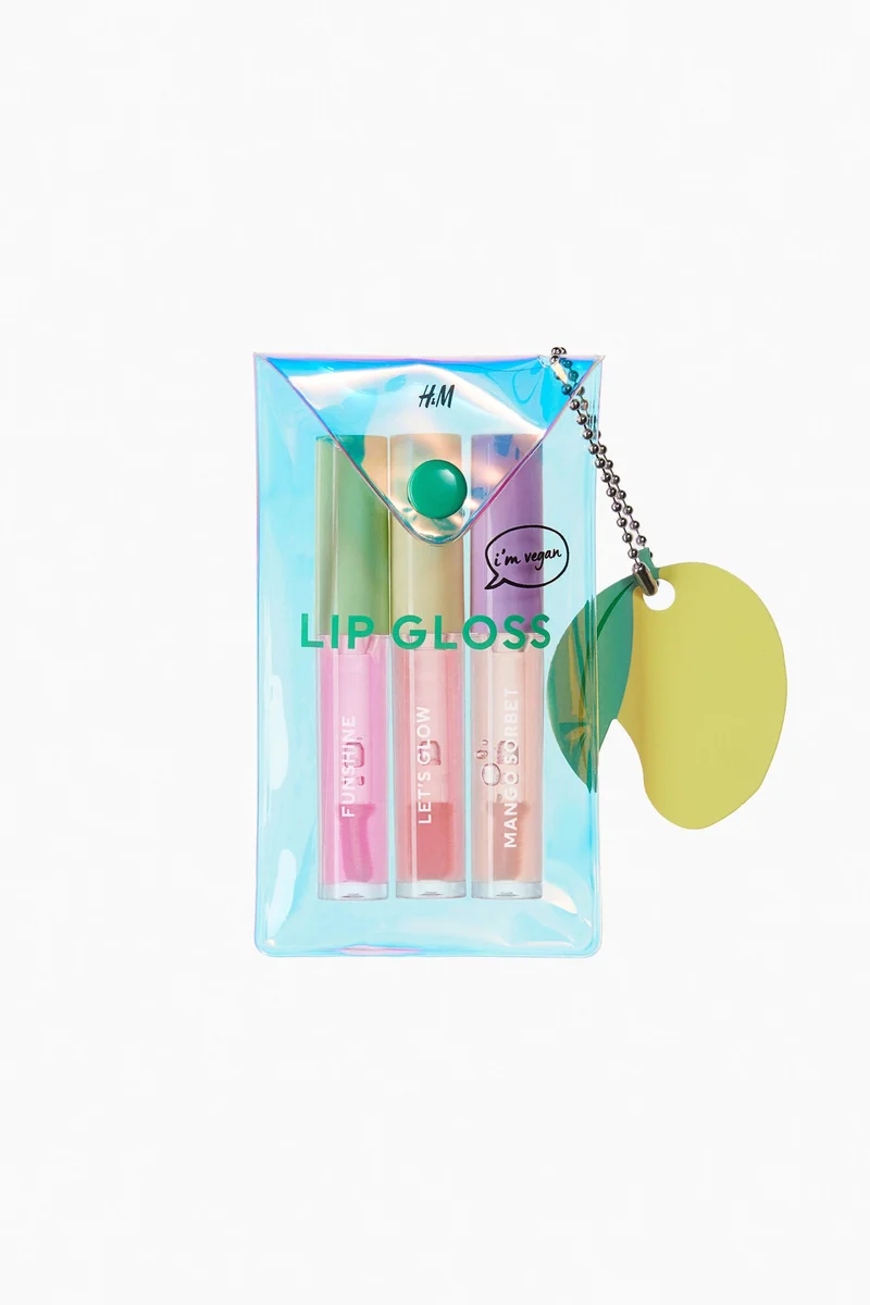 H&M 3-pack mini lip glosses