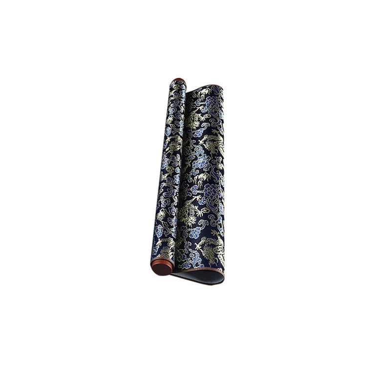 2pcs Imitation Rice Paper Many Times Water Writing Cloth Scroll Brush Water Writing Cloth for Woman (38x88cm Printing Blank) - Image 2