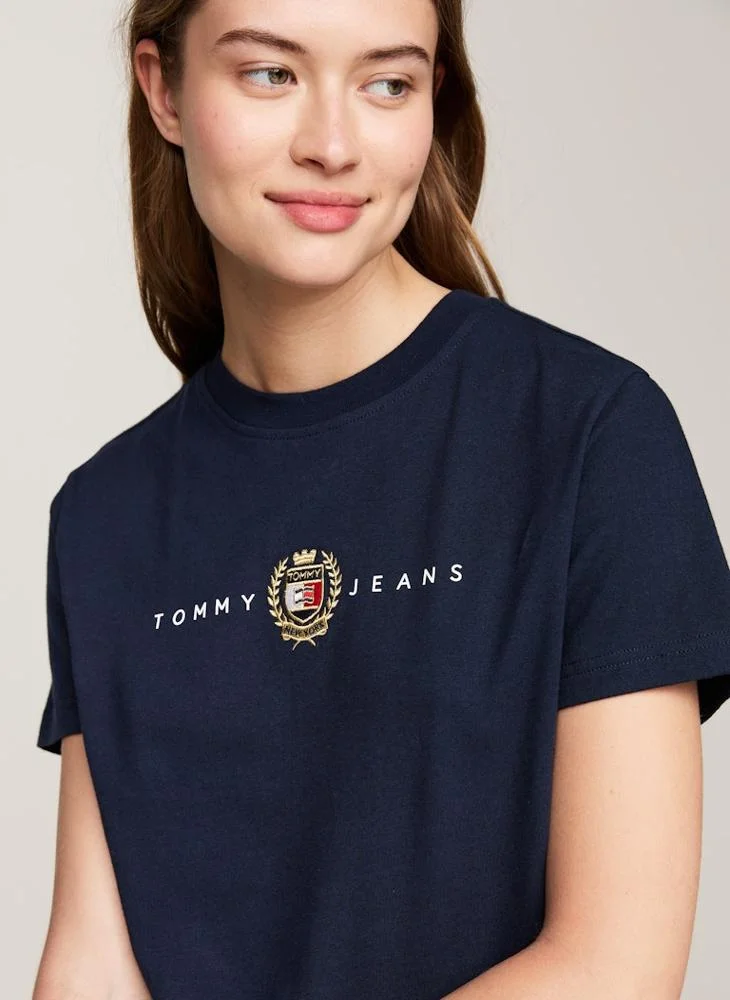 TOMMY JEANS Crew Neck Graphic T-Shirt