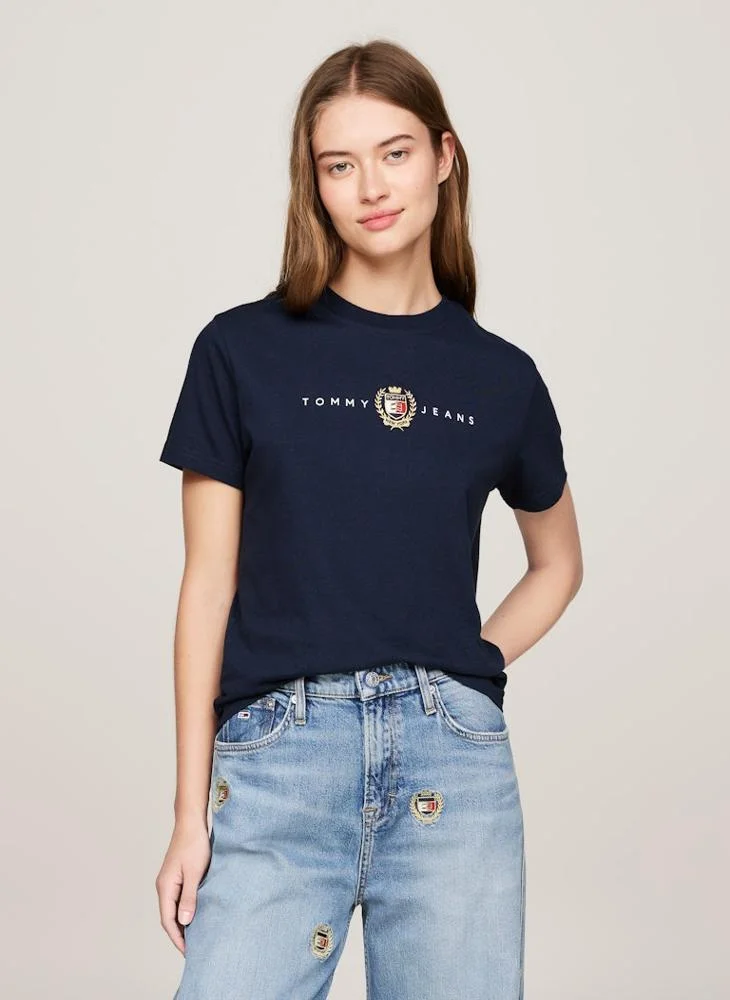 TOMMY JEANS Crew Neck Graphic T-Shirt