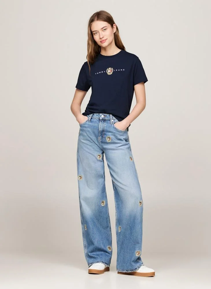 TOMMY JEANS Crew Neck Graphic T-Shirt