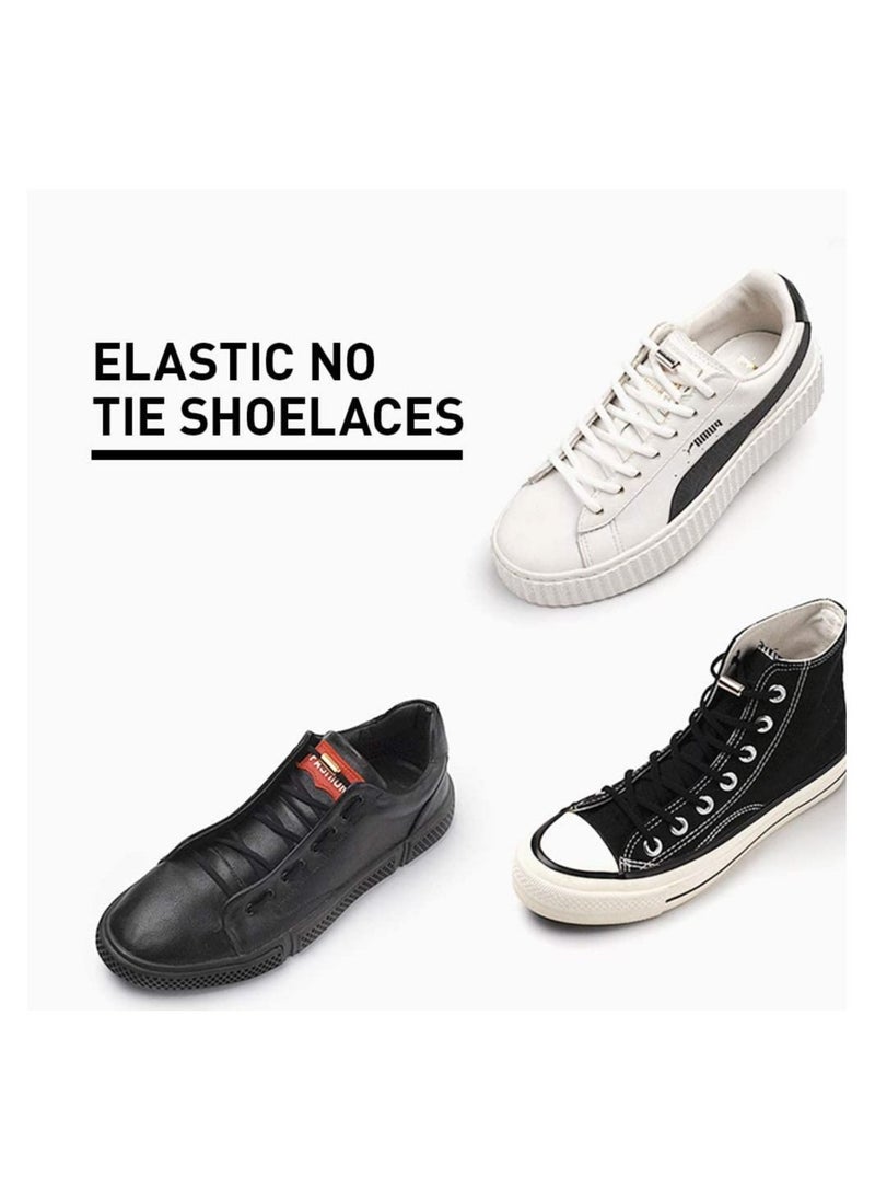 2 Pairs Elastic Shoe Strings, Lace Replacements Tie less