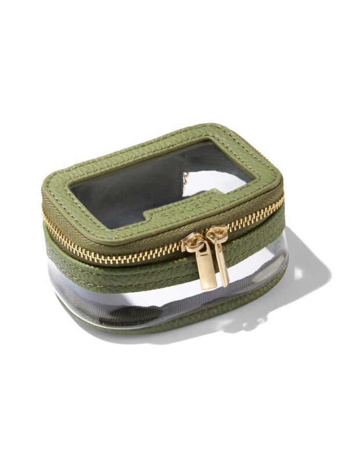 Space NK Micro Travel Bag Charm Riviera Green - Image 2