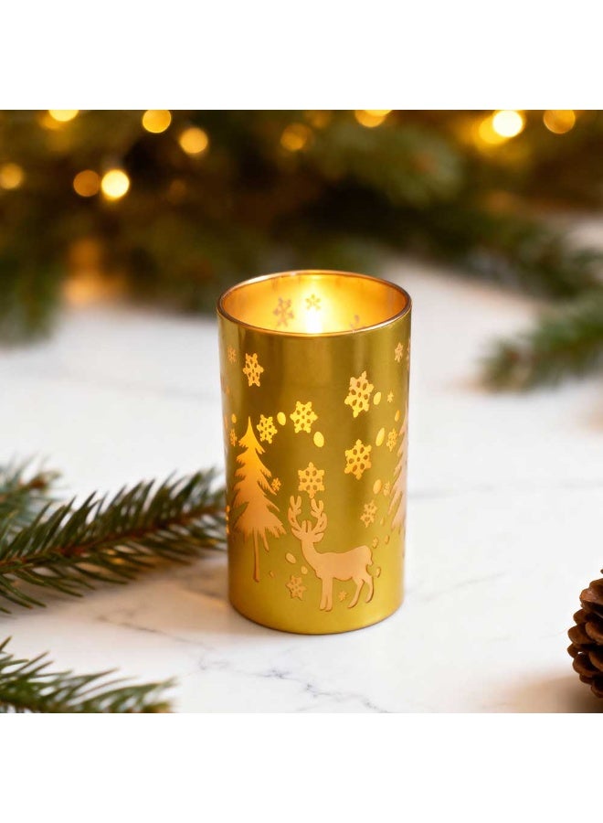 Led Christmas Candle 7.5x15 Cm - Image 1