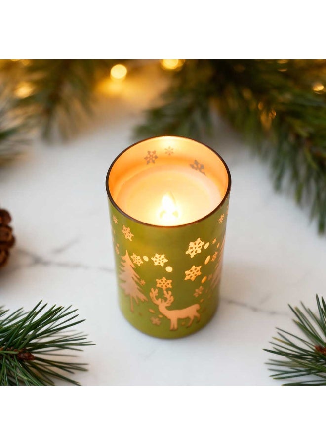 Led Christmas Candle 7.5x15 Cm - Image 2