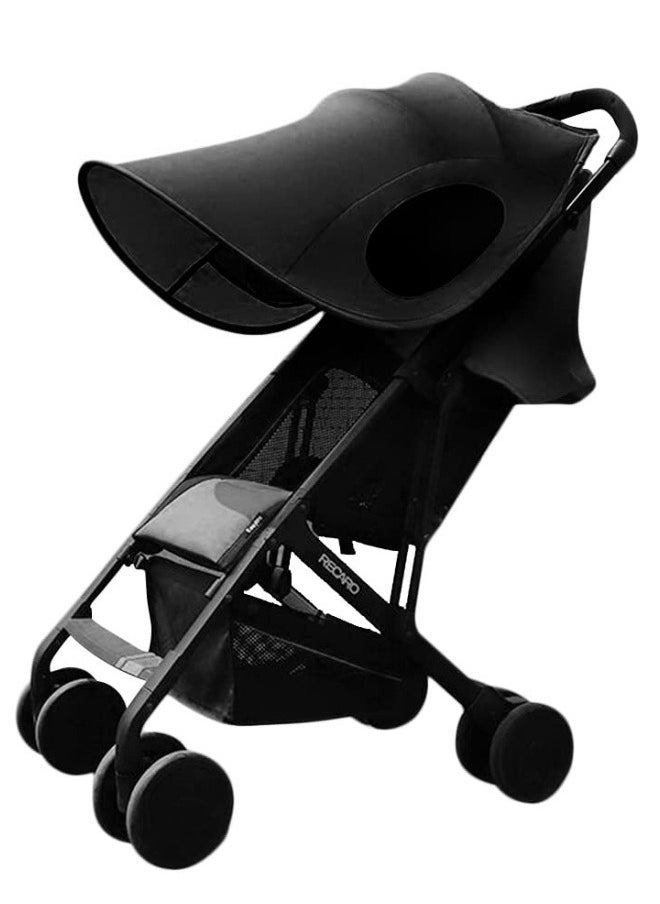 GGEROU Baby Pram Sun Shade Cover Baby Stroller Awning Pushchair Sun Canopy Anti-UV Sun Cover Umbrella Baby Carriage Sun Shield Buggy Sun Visor Parasol  - Image 1