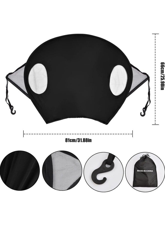 GGEROU Baby Pram Sun Shade Cover Baby Stroller Awning Pushchair Sun Canopy Anti-UV Sun Cover Umbrella Baby Carriage Sun Shield Buggy Sun Visor Parasol  - Image 5