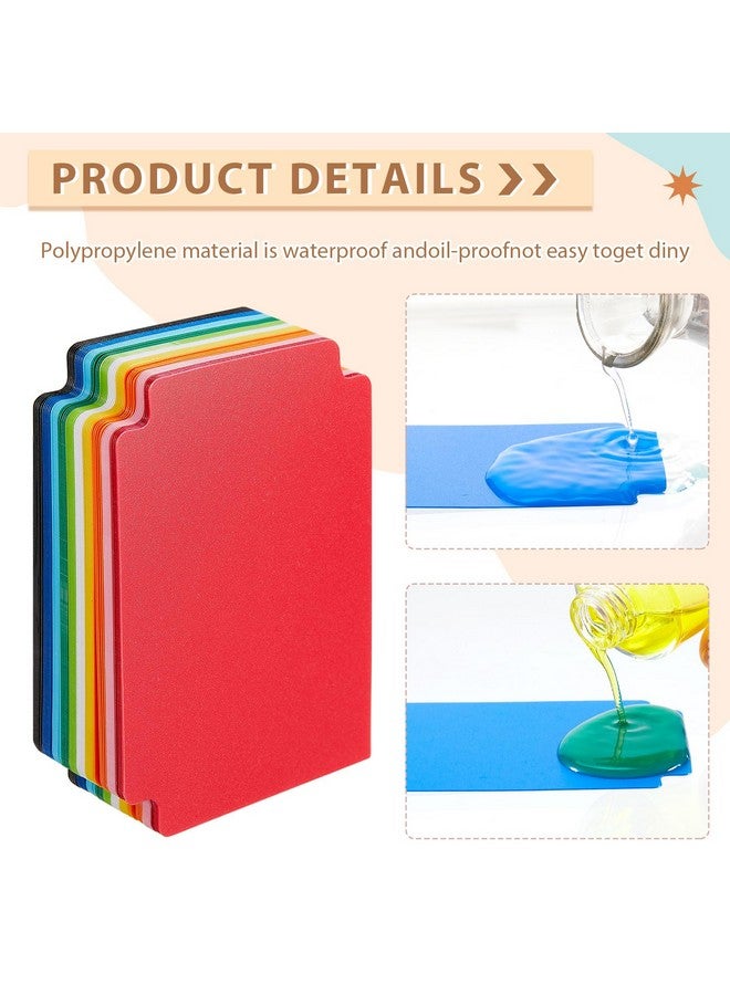 Suilung 50 Pcs Trading Card Dividers and 24 Pcs Card Dividers Foam High Elasticity Sponge Multicolor Page Plastic Separator with Tab Shock Absorbing Insert for Storage Box Game Sport Protection - Image 4