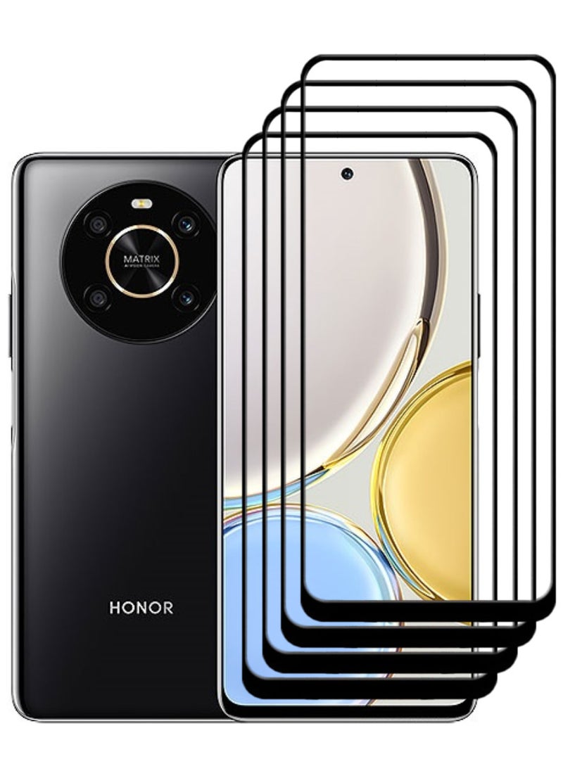 ACLIX 4 Pieces Antistatic ESD Dustproof Premium Quality High Definition Tempered Glass Screen Protector Designed For Honor X9 - Image 1