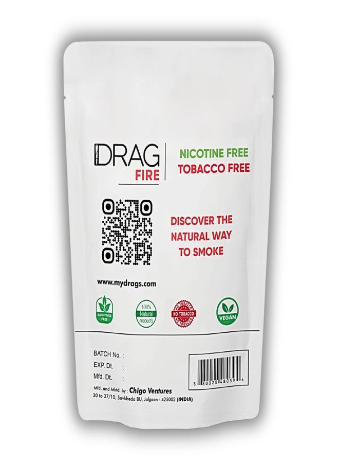 Drag Herbal Smoking Blend - Drag (Blend of Exotic Flowers and Herbs) 30grams (1 oz) (Fire) - Image 2