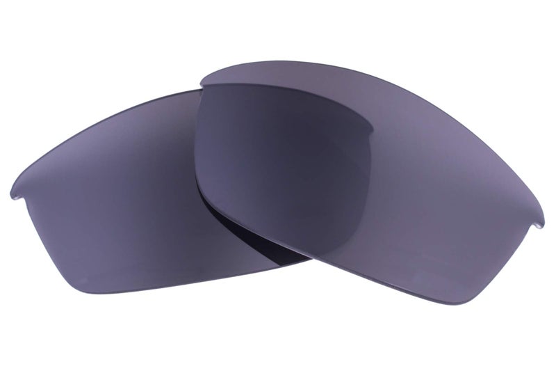 LenzFlip Polarized Replacement Lenses Compatible with Oakley Flak Jacket Sunglasses - Crafted in USA - Grey Polarize - Image 1