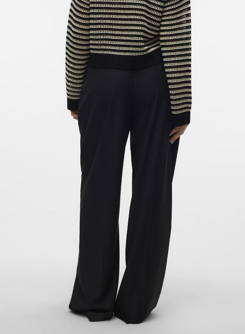 VERO MODA High Waist Wide Leg Trousers - Image 3