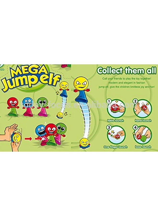 رويالز لعبة القفز بالرموز التعبيرية المبتسمة من رويالز (عبوة من 30 قطعة) | جنية قافزة | لعبة جنية قافزة للأطفال | هدايا حفلات أعياد الميلاد وهدايا الإرجاع للأطفال | - Image 4