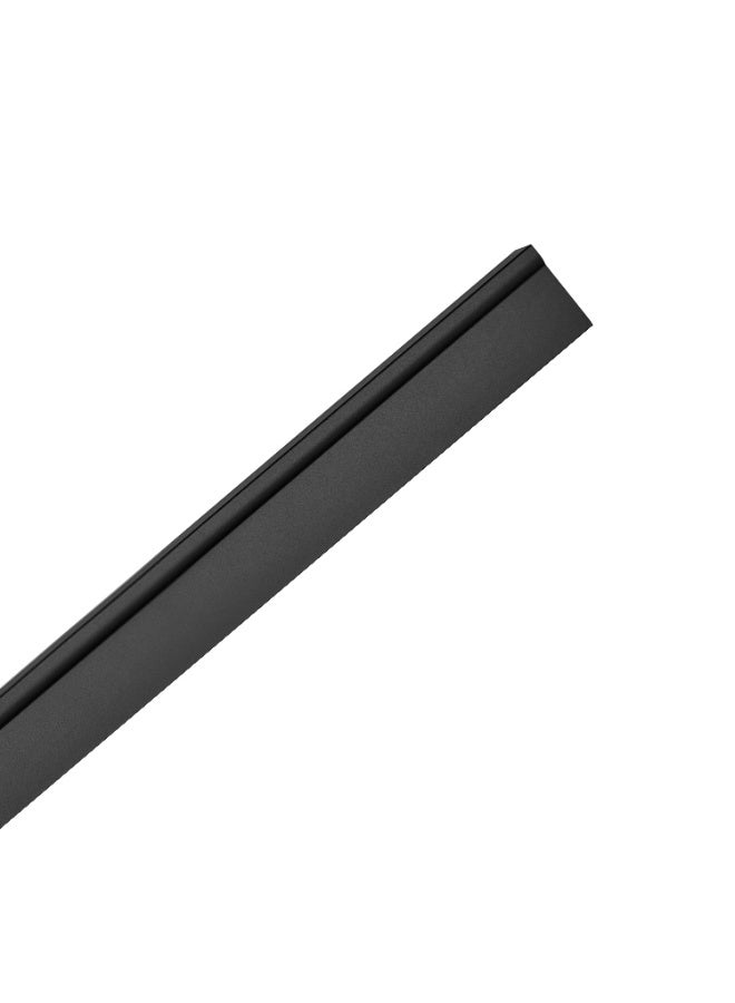 CINCINNO Sidera Premium Aluminium T Shaped Finger Edge Pull Handle , 2-Year Colour Warranty– Stylish & Durable for Drawers, Kitchen Cabinets & Furniture (Matt Black, 180x12x20mm)  - Image 2