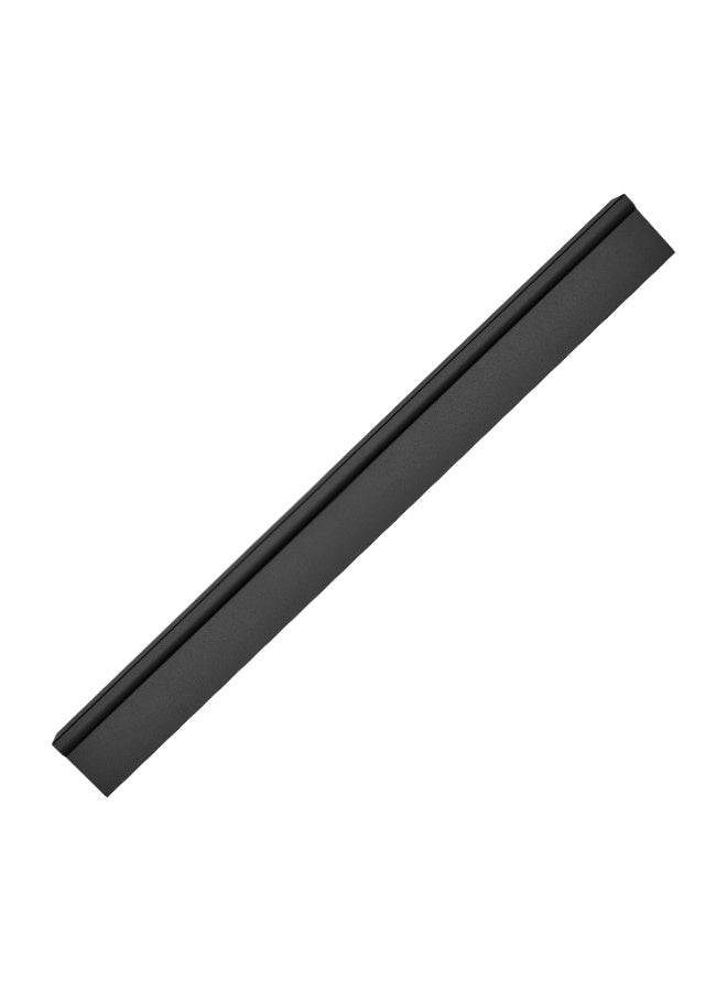 CINCINNO Sidera Premium Aluminium T Shaped Finger Edge Pull Handle , 2-Year Colour Warranty– Stylish & Durable for Drawers, Kitchen Cabinets & Furniture (Matt Black, 180x12x20mm)  - Image 1