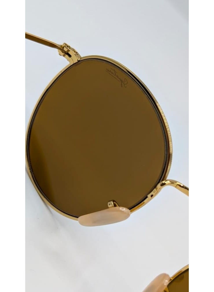 سيجنتشر نظارة شمسية سيج 3447 C4 عدسات دائرية مسطحة مقاس 50 ملم - Image 4