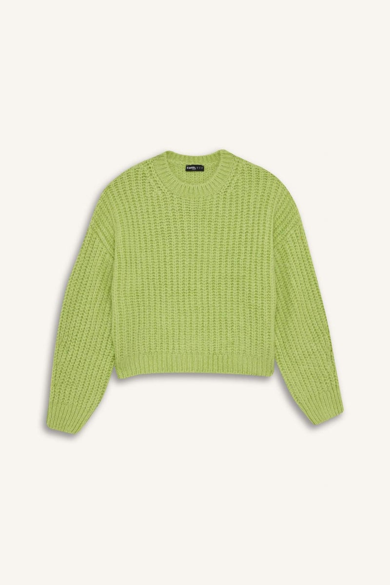 DeFacto Oversize Fit Crew Neck Knitwear Pullover - Image 4