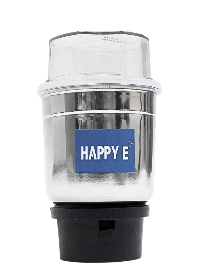 HAPPY E Heavy Quality Mixer Grinder Chutney Jar (400 ml) Suitable for All mixer Grinder – Prestige, Activa, Sumeet, Orient, Crompton, Lifelong, Jaipan, Longway, Ganga, Bajaj, Preethi | SS - Image 2