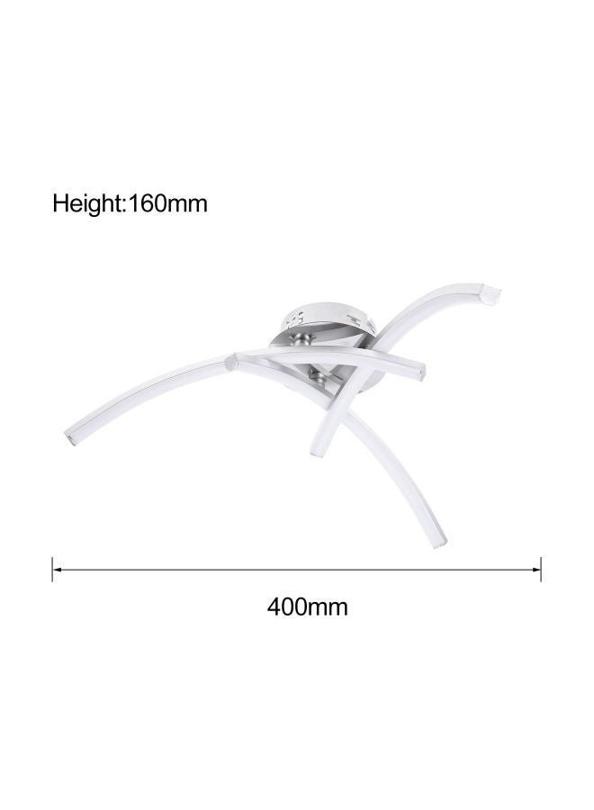 مصباح سقف LED مكون من 3 فروع أبيض 35x6.5x13سم  - Image 2