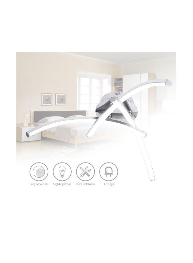 مصباح سقف LED مكون من 3 فروع أبيض 35x6.5x13سم  - Image 4