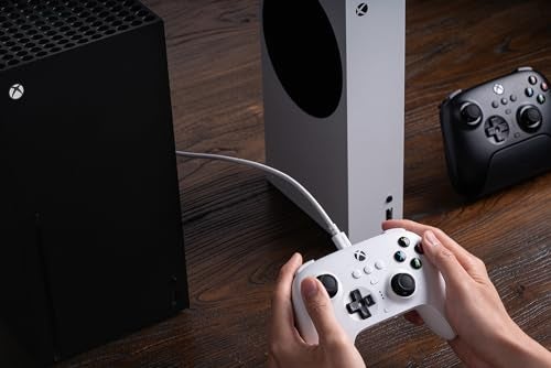 8Bitdo Ultimate 3-Mode Controller, Hall Effect Joysticks, Pro Back Buttons, Wired Only for Xbox Series X|S & Xbox One, Compatibility with Apple, Windows & Android, Officially Licensed (White) - Image 5