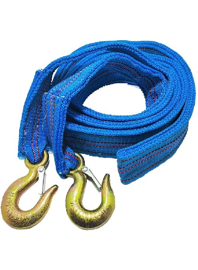 Heavy Duty Tow Wire for Car, Boat & Truck – 4m Cable with Strong Hook – 5 Ton Capacity for Emergency Use - Image 3