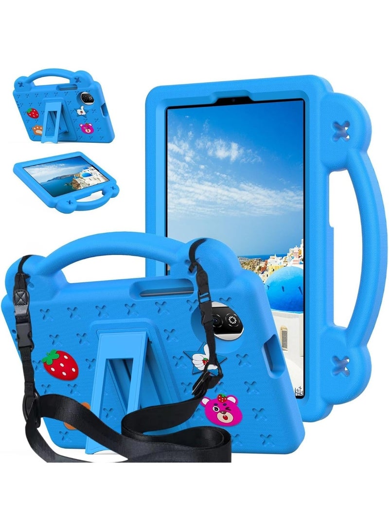 عام **غطاء أطفال للهونر باد X7 8.7 بوصة 2025 - غطاء مضاد للصدمات مع حزام كتف ومقبض للرفع**