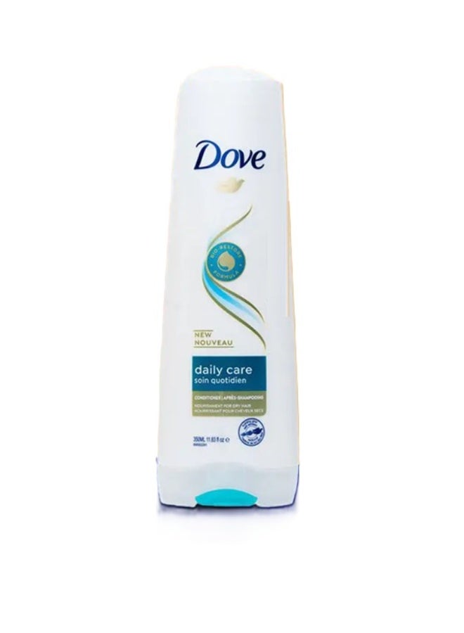 Dove Daily Care Conditioner 350ml for Dry Hair | Latest Formula | Nourishing & Hydrating | Unisex Hair Care | Soft & Manageable Hair