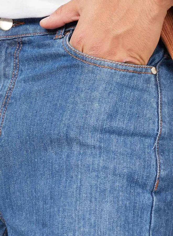 Styli Regular Fit Washed Jeans