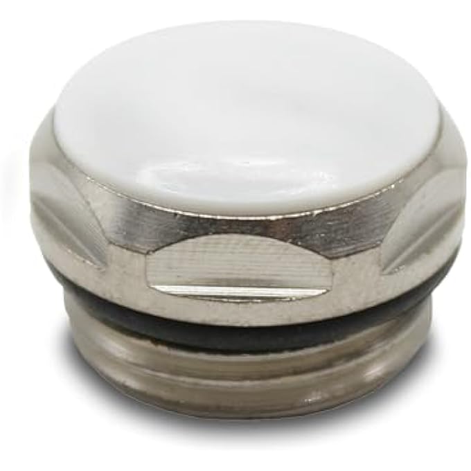 RADIATOR COVER PLUGS, BLANKING PLUGS FOR RADIATORS, BLANKING PLUGS, 1/2 INCH, PACK OF 10, WITH HERMETIC SEAL, EFFICIENCY AND EASY INSTALLATION, PROTECTS WATER PIPE - Image 2