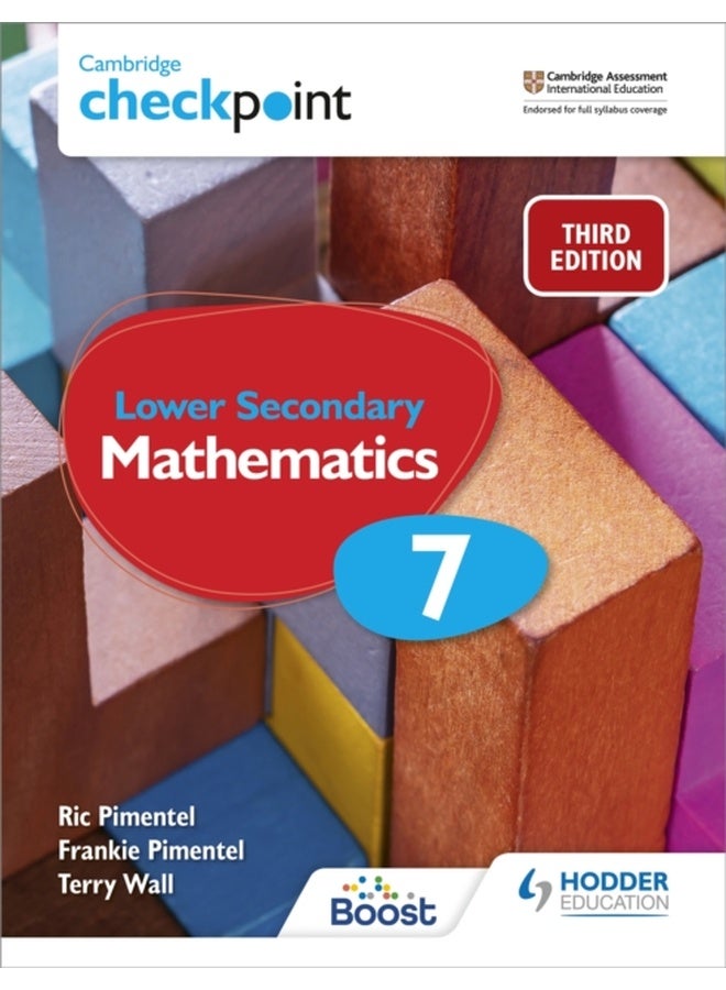 Cambridge Checkpoint Lower Secondary Mathematics Student's Book 7 : Third Edition 