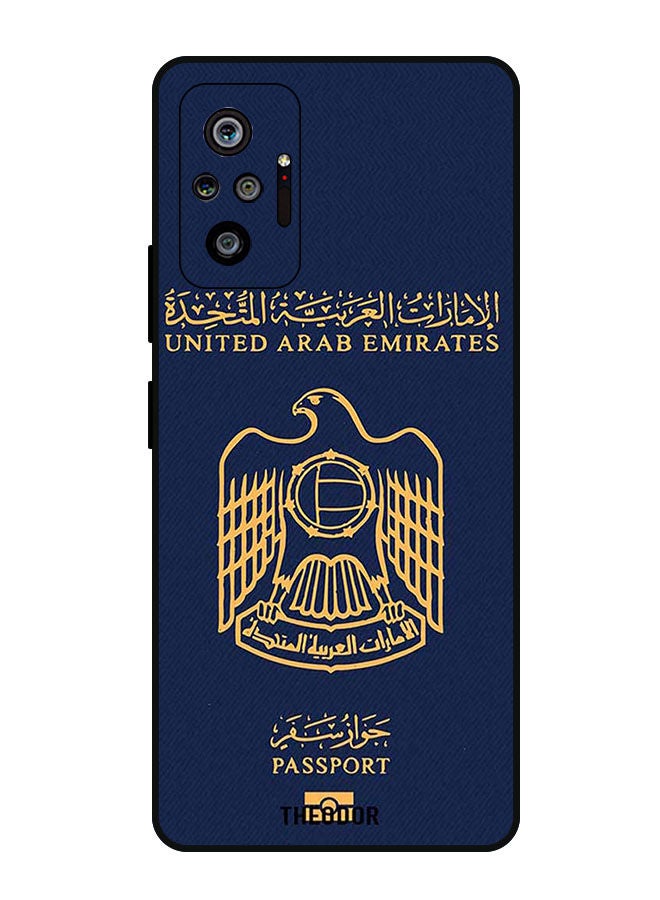 Theodor Protective Case Cover For REDMI Note 10 PRO/Note 10 PRO MAX    Uae Passport 2  - Image 1