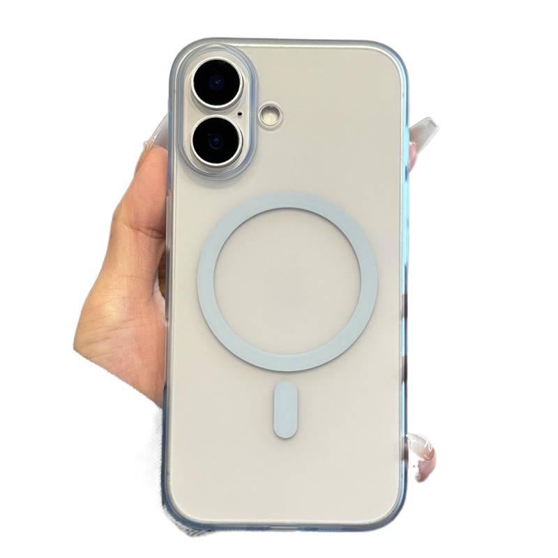 غطاء MagSafe بPC لـ iPhone 12 Pro Max مع مغناطيس قوي وملمس غير لامع مع مقاوم للصدمات مع مقاوم للخدش مع حماية من السقوط باللون أزرق مغناطيسي - Veloris - Image 1