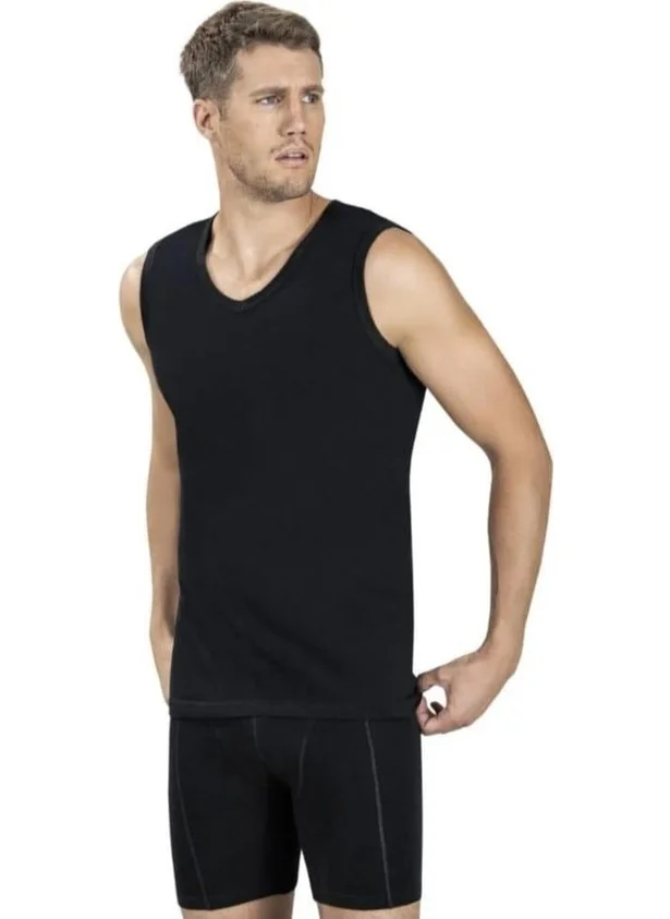 Jiber 115 Men's Zero Sleeve V Neck Singlet