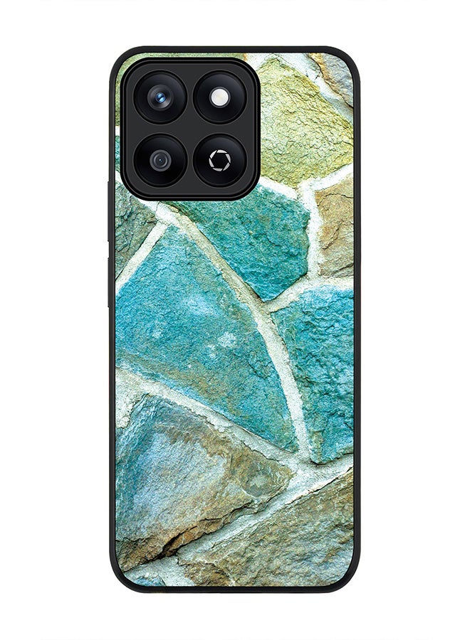 Stylizedd For Honor X7c 4G Case,Slim fit Camera Protection, Shockproof Thin Phone cover  - Aqya Stones - Image 1