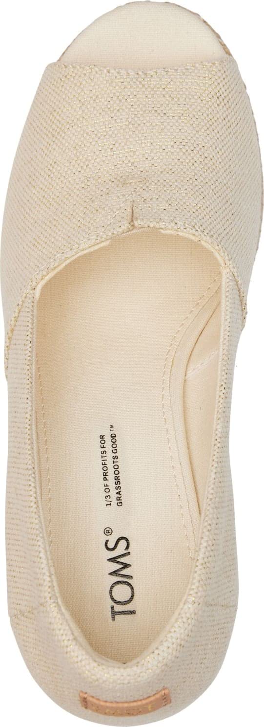 TOMS Women's Michelle Wedge Sandal, Dark Natural, 7 - Image 4