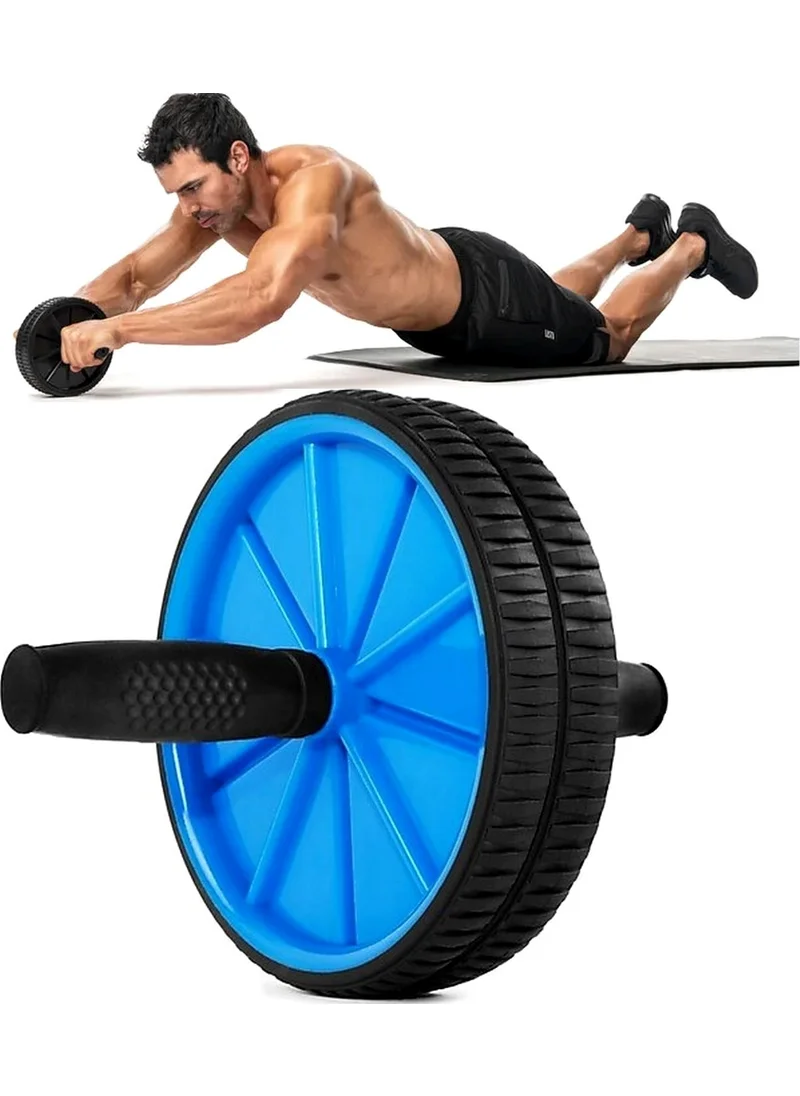 BarkoFix Ab Wheel Fitness Abdominal Muscle Sixpack Exercise Wheel Fitness Equipment Wheeled Push-Ups Sit-ups Cardio Wheel