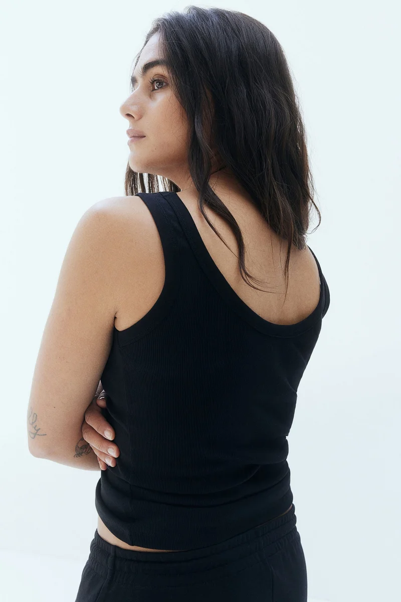 اتش اند ام Ribbed Vest Top