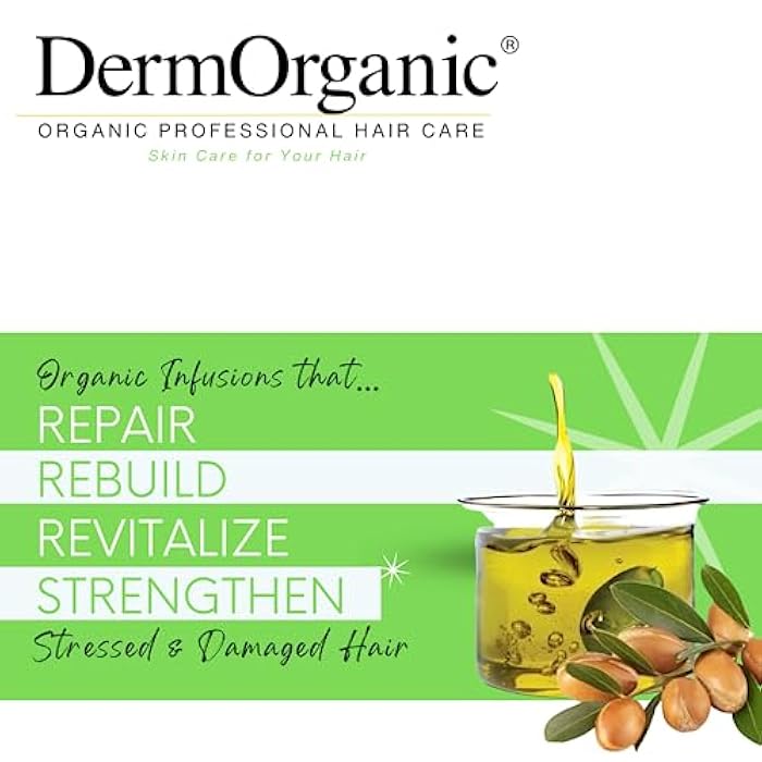 DermOrganic Daily Shampoo and Hydrating Conditioner with Argan Oil Duo Set , 33.8 fl.oz each - Image 2
