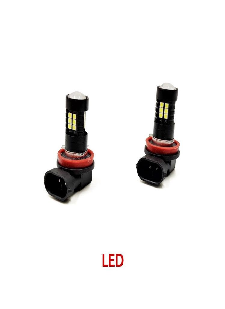 Eckek - Front Bumper LED Fog Lamp For HONDA CIVIC FD1 FD2 2006-2011 Headlights For CIIMO 2012-2015 Halogen Fog Light Wires Switch - Image 1